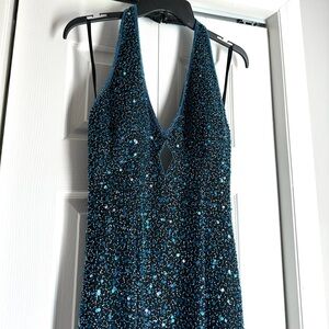 Vintage Scala Beaded Sequin Dress